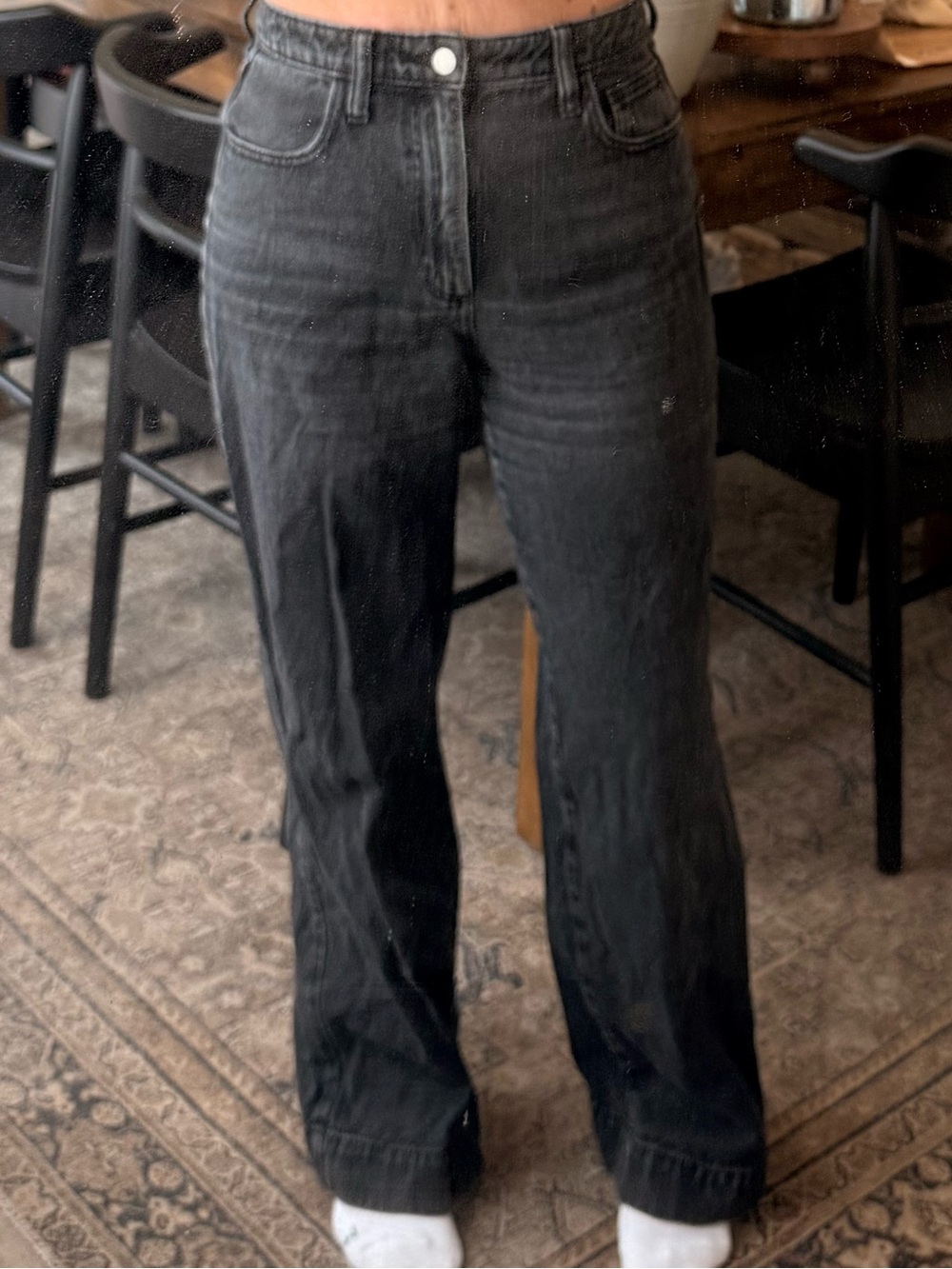Universal Thread Black Bootcut Jeans for Men